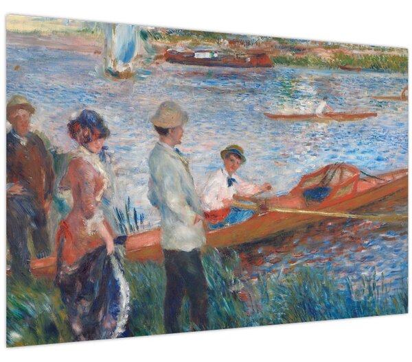 Kép - Auguste Renoir, Oarsmen at Chatou, reprodukciók (90x60 cm)