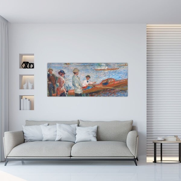 Kép - Auguste Renoir, Oarsmen at Chatou, reprodukciók (120x50 cm)