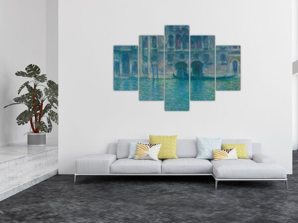 Kép - Claude Monet, Palazzo da Mula, Venice, reprodukciók (150x105 cm)