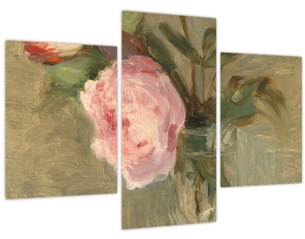 Kép - Berthe Morisot, Peonies, reprodukciók (90x60 cm)