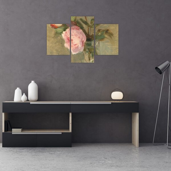 Kép - Berthe Morisot, Peonies, reprodukciók (90x60 cm)