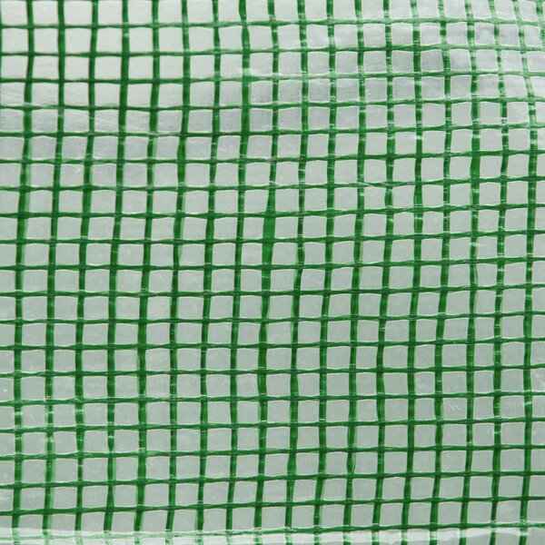 Kerti üvegház, acél/polietilén, ajtó/guruló ablakok, 450 x 300 x 200 cm, zöld