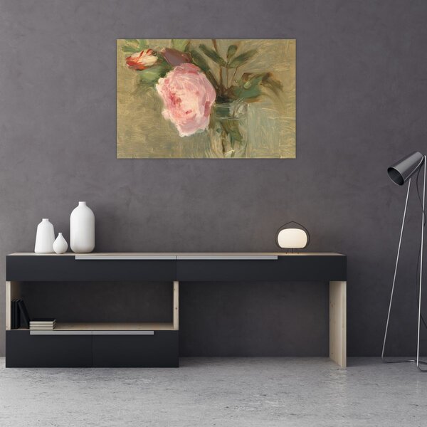 Kép - Berthe Morisot, Peonies, reprodukciók (90x60 cm)