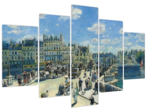 Kép - Auguste Renoir, Pont Neuf, Paris, reprodukciók (150x105 cm)