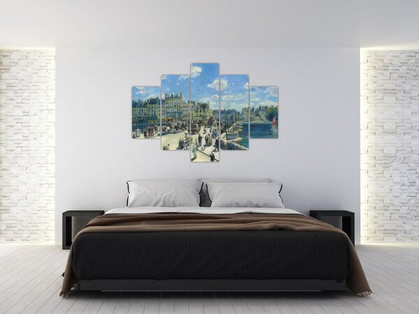 Kép - Auguste Renoir, Pont Neuf, Paris, reprodukciók (150x105 cm)