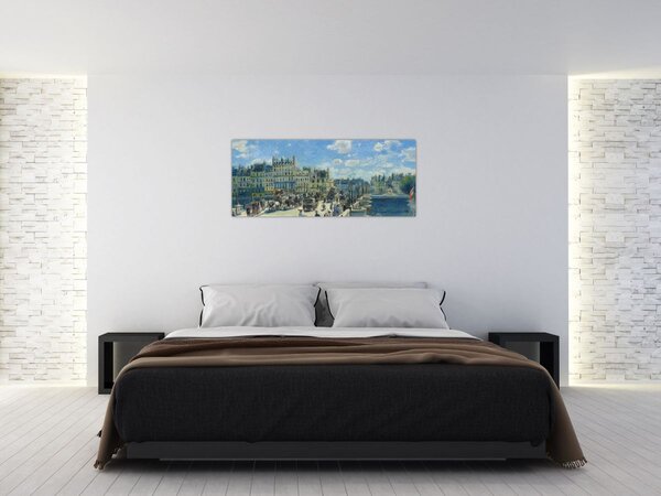 Kép - Auguste Renoir, Pont Neuf, Paris, reprodukciók (120x50 cm)