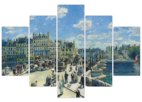 Kép - Auguste Renoir, Pont Neuf, Paris, reprodukciók (150x105 cm)