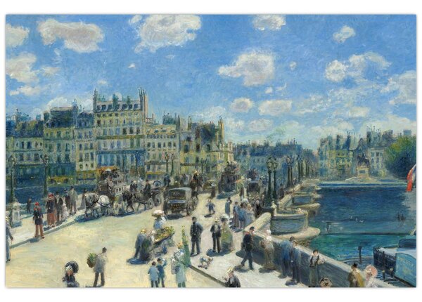 Kép - Auguste Renoir, Pont Neuf, Paris, reprodukciók (90x60 cm)