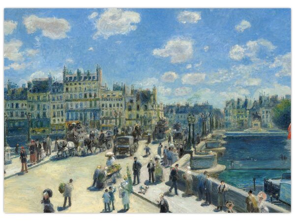 Kép - Auguste Renoir, Pont Neuf, Paris, reprodukciók (70x50 cm)