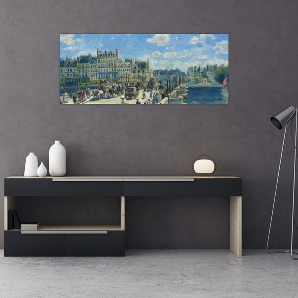 Kép - Auguste Renoir, Pont Neuf, Paris, reprodukciók (120x50 cm)