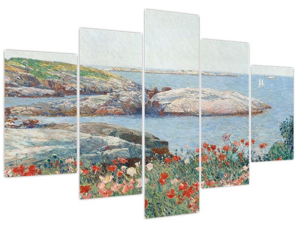 Kép - Childe Hassam, Poppies, Isles of Shoals, reprodukciók (150x105 cm)