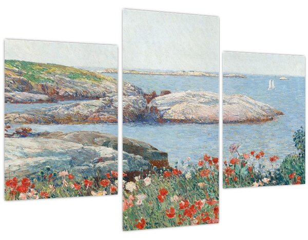 Kép - Childe Hassam, Poppies, Isles of Shoals, reprodukciók (90x60 cm)