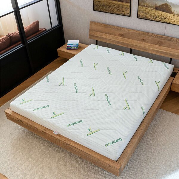 Best Sleep Szuperortopédiai matrac, 18 cm, cserélhető bambusz huzattal , 100 x 190 cm