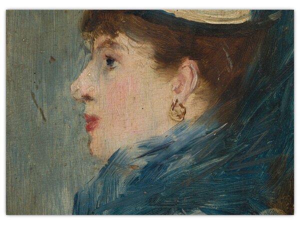 Kép - Edouard Manet, Portrait of a Lady, reprodukciók (70x50 cm)