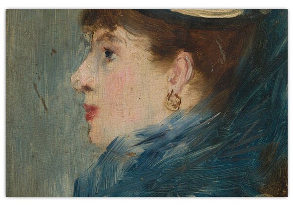 Kép - Edouard Manet, Portrait of a Lady, reprodukciók (90x60 cm)