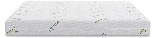 Best Sleep Ortopéd matrac, Bamboo Feel 17cm, 120x190x17cm, poliuretán hab, megfordítható, levehető huzat, mosható, steppelt, bambuszszálas, kemény