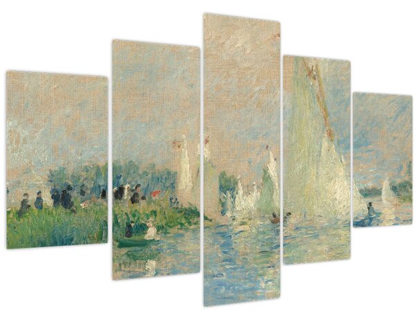 Kép - Auguste Renoir, Regatta at Argenteuil, reprodukciók (150x105 cm)