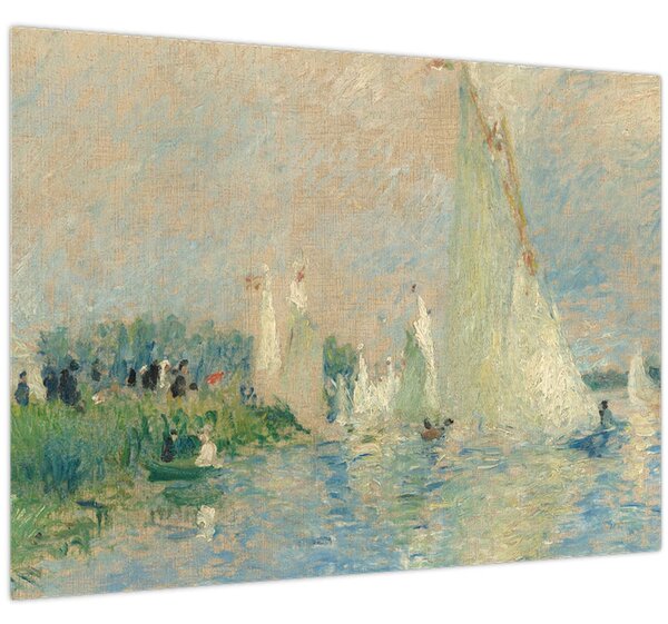 Kép - Auguste Renoir, Regatta at Argenteuil, reprodukciók (70x50 cm)