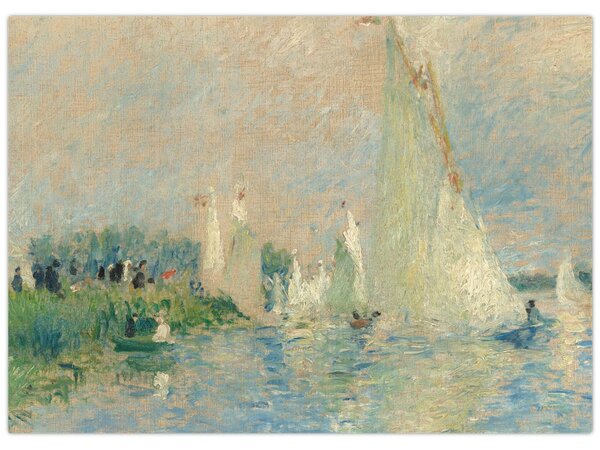 Kép - Auguste Renoir, Regatta at Argenteuil, reprodukciók (70x50 cm)
