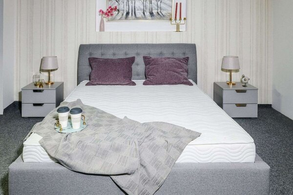 Best Sleep Ortopédiai Matrac Edition Plus 14+3 memóriahabbal, poliuretán hab memóriával, hipoallergén, antibakteriális, közepes keménységű, 80 x 190 cm