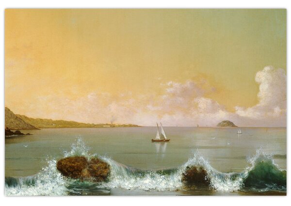 Kép - Martin Johnson Heade, Rio de Janeiro Bay, reprodukciók (90x60 cm)