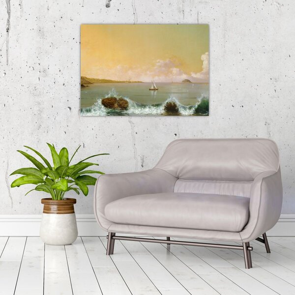 Kép - Martin Johnson Heade, Rio de Janeiro Bay, reprodukciók (70x50 cm)