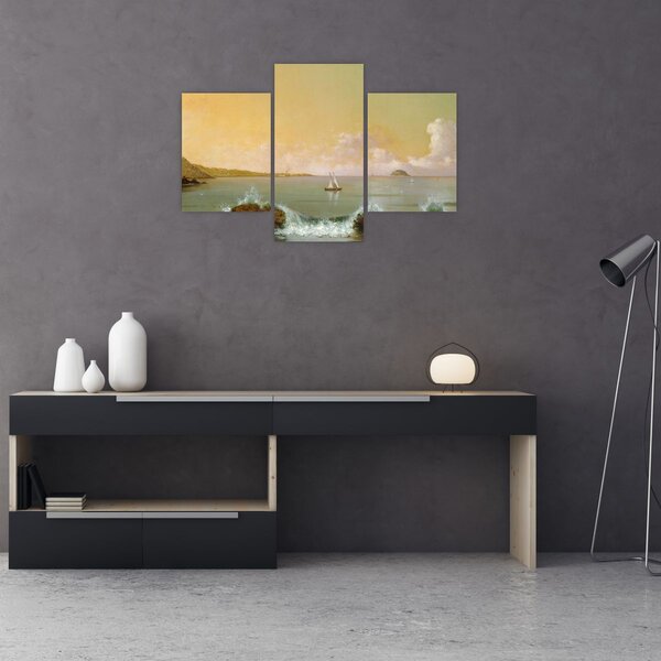 Kép - Martin Johnson Heade, Rio de Janeiro Bay, reprodukciók (90x60 cm)