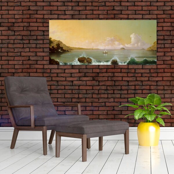 Kép - Martin Johnson Heade, Rio de Janeiro Bay, reprodukciók (120x50 cm)
