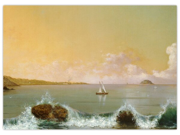 Kép - Martin Johnson Heade, Rio de Janeiro Bay, reprodukciók (70x50 cm)