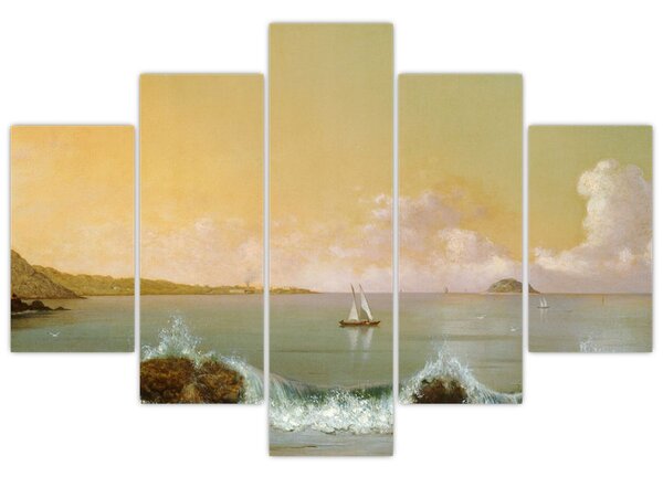 Kép - Martin Johnson Heade, Rio de Janeiro Bay, reprodukciók (150x105 cm)