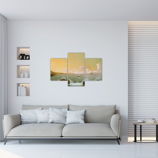 Kép - Martin Johnson Heade, Rio de Janeiro Bay, reprodukciók (90x60 cm)