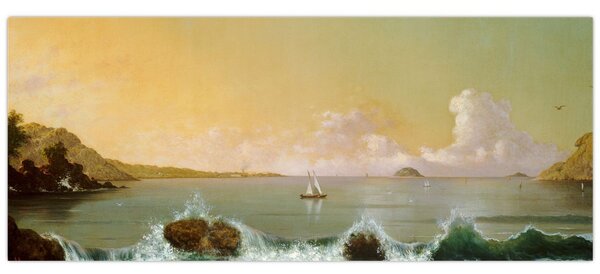Kép - Martin Johnson Heade, Rio de Janeiro Bay, reprodukciók (120x50 cm)
