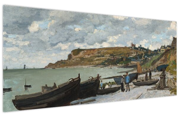 Kép - Claude Monet, Sainte Adresse, reprodukciók (120x50 cm)