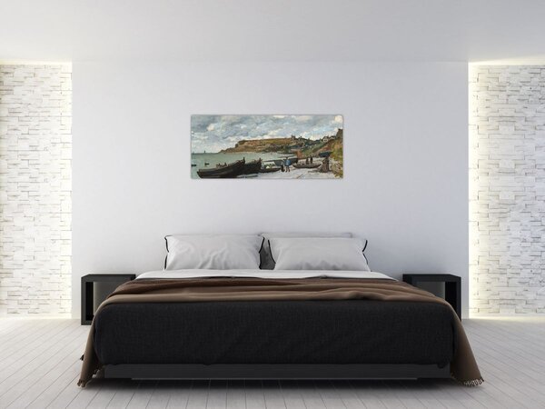 Kép - Claude Monet, Sainte Adresse, reprodukciók (120x50 cm)