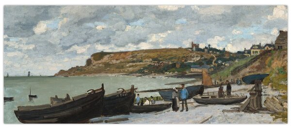 Kép - Claude Monet, Sainte Adresse, reprodukciók (120x50 cm)