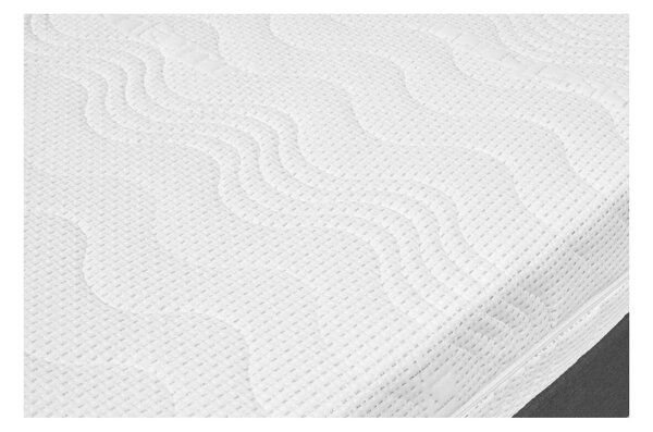 Best Sleep Silver Sleep Argentum 15 + 3 + 1 ortopéd matrac, 190x200x19 cm, poliuretán memóriahab, cérna ezüstionokkal, hipoallergén, steppelt huzat, közepes keménységű
