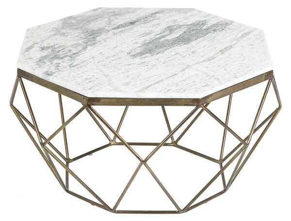 Dohányzóasztal DIAMANT 70 cm - fehér