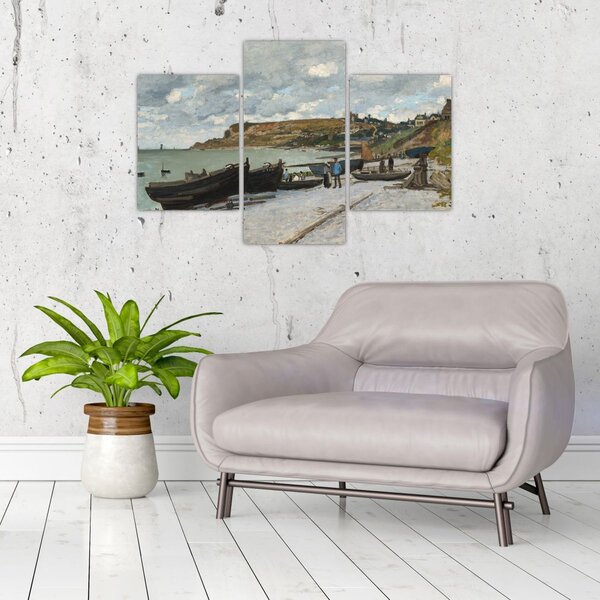 Kép - Claude Monet, Sainte Adresse, reprodukciók (90x60 cm)