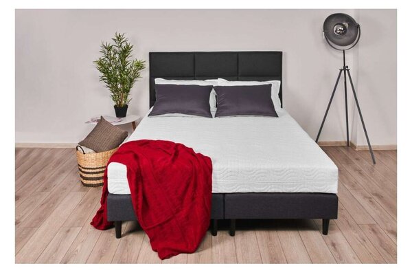 Best Sleep Silver Sleep Argentum 15 + 3 + 1 ortopéd matrac, 190x200x19 cm, poliuretán memóriahab, cérna ezüstionokkal, hipoallergén, steppelt huzat, közepes keménységű