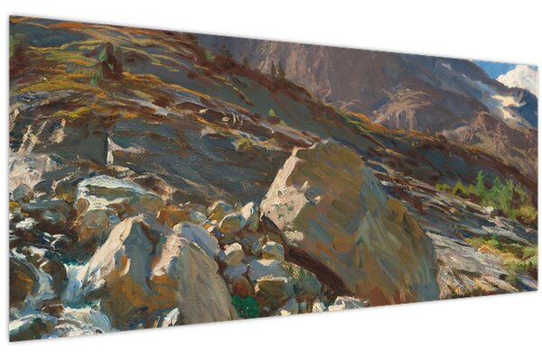 Kép - John Singer Sargent, Simplon Pass, reprodukciók (120x50 cm)
