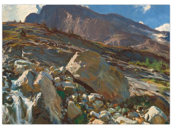 Kép - John Singer Sargent, Simplon Pass, reprodukciók (70x50 cm)