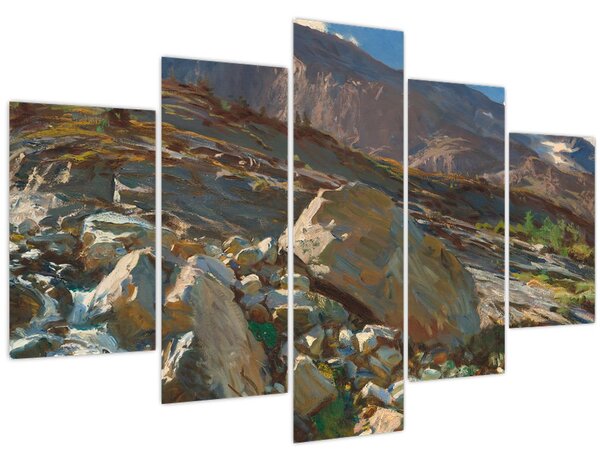 Kép - John Singer Sargent, Simplon Pass, reprodukciók (150x105 cm)