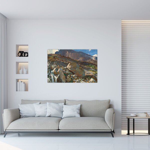 Kép - John Singer Sargent, Simplon Pass, reprodukciók (90x60 cm)