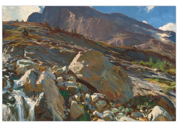 Kép - John Singer Sargent, Simplon Pass, reprodukciók (90x60 cm)