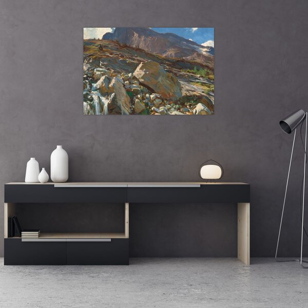 Kép - John Singer Sargent, Simplon Pass, reprodukciók (90x60 cm)