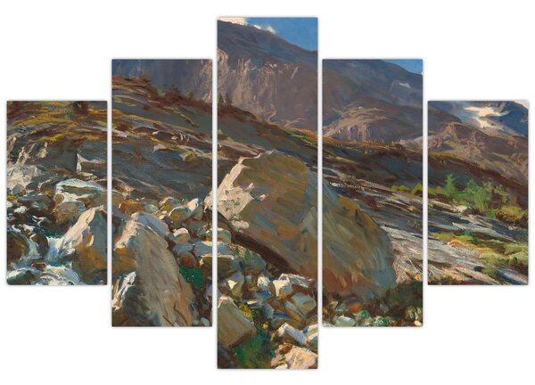 Kép - John Singer Sargent, Simplon Pass, reprodukciók (150x105 cm)