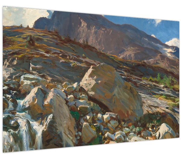 Kép - John Singer Sargent, Simplon Pass, reprodukciók (90x60 cm)