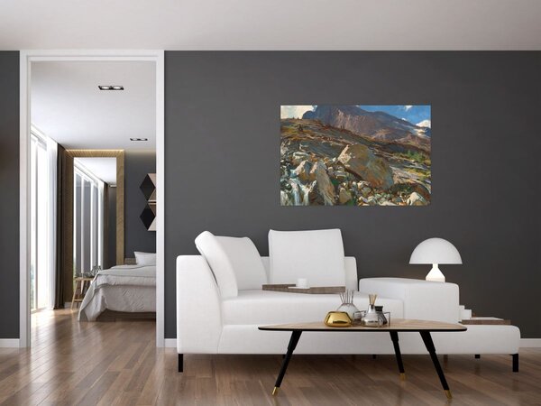 Kép - John Singer Sargent, Simplon Pass, reprodukciók (90x60 cm)