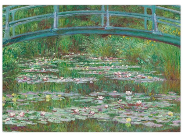 Kép - Claude Monet, The Japanese Footbridge, reprodukciók (70x50 cm)