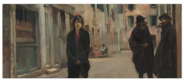 Kép - John Singer Sargent, Street in Venice, reprodukciók (120x50 cm)